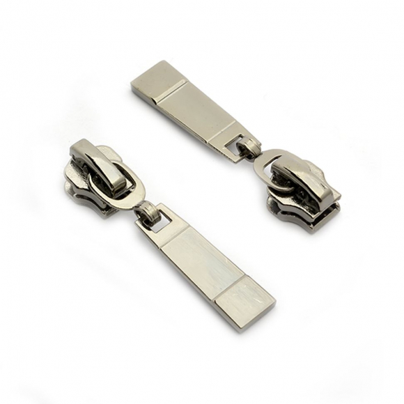 Замок MaxZipper автомат М#5 арт.TBT1195 цв.чер. никель уп.500шт Замок MaxZipper автомат М#5 арт.TBT1195 цв.чер. никель уп.500шт