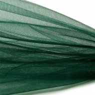 Еврофатин мягкий матовый Hayal Tulle арт.HT.S шир.300см, 100% полиэстер цв.36 уп.50м - т.зеленый