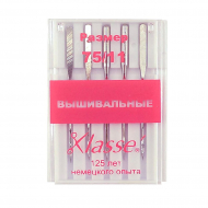 119033_Иглы для бытовых швейных машин вышивальные №75