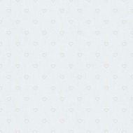 Ткань для пэчворка PEPPY Бабушкин Сундучок 140 г/м? 100% хлопок цв.БС-37 сердечки белый уп.50х55 см