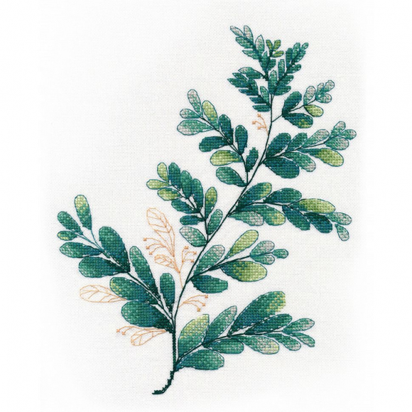 Набор для вышивания ОВЕН арт. 1316 Тропическая зелень №3 20х25 см