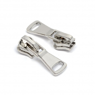 Замок MaxZipper автомат ТР#5 арт.TD26 цв.никель уп.100шт Замок MaxZipper автомат ТР#5 арт.TD26 цв.никель уп.100шт