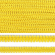 Тесьма TBY Шанель плетеная шир.12мм 0384-0016 цв.143 желтый уп.18,28м