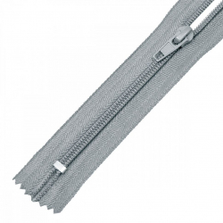 Молния MaxZipper пласт. спираль №5-N 18см н/р цв.F316 серый уп.50шт