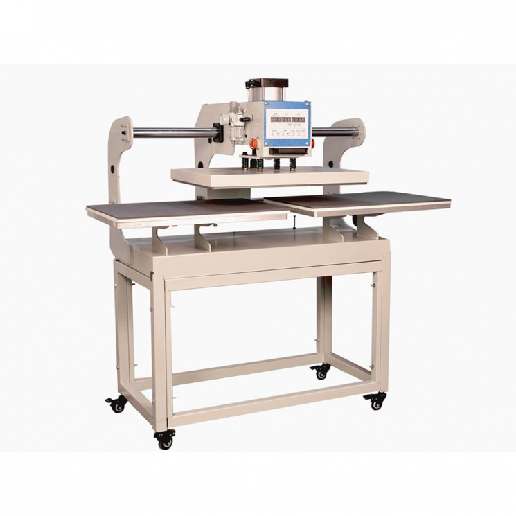 Траверсный пневматический пресс для дублирования и термопечати с двумя рабочими поверхностями Aurora Т-4060