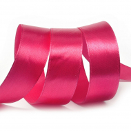 Лента атласная 25мм цв.3081 малиновый IDEAL уп.27,4 м