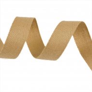 Тесьма киперная 17 мм хлопок 1,8г/см арт.12.2С-256К.17.014 цв.бежевый уп.50м