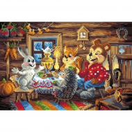 Набор для вышивания счетным крестом МАТРЕНИН ПОСАД арт.28х34 - 6871/СК Сказочные посиделки