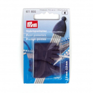 611855 PRYM Колпачек-держатель для чулочных спиц пластик, р-р спиц №2,0-2,5мм цв.синий уп.2шт