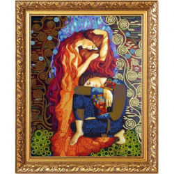 Рисунок на ткани (Бисер) КОНЁК арт. 8478 Свидание 29х39 см