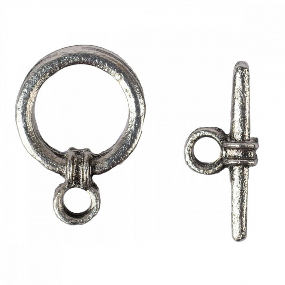 Замок Тогл MAGIC 4 HOBBY для бус арт.MH.111916-2 цв. серебро 11 мм уп.20шт Замок Тогл MAGIC 4 HOBBY для бус арт.MH.111916-2 цв. серебро 11 мм уп.20шт