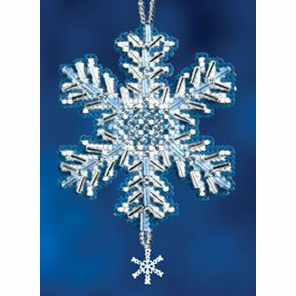 Набор для вышивания бисером MILL HILL Ледяной кристалл 5х7 см Набор для вышивания бисером MILL HILL Ледяной кристалл 5х7 см