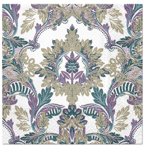 Салфетки трехслойные для декупажа, коллекция "Lunch"  PAW Decor Collection "Арабелла"