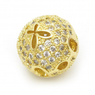 Бусины металлические Tesoro Premium арт.TS.L116 12 мм, in ?2 мм