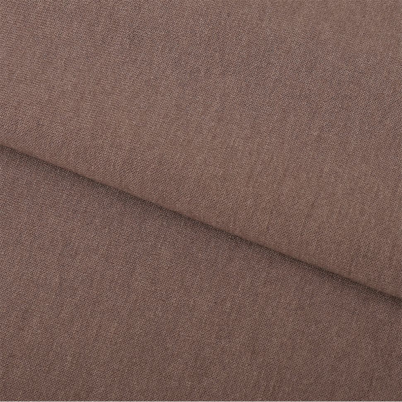 Ткань трикотаж Футер 2х нитка петля с лайкрой 230г пенье 180см латте 17-1510 уп.6м