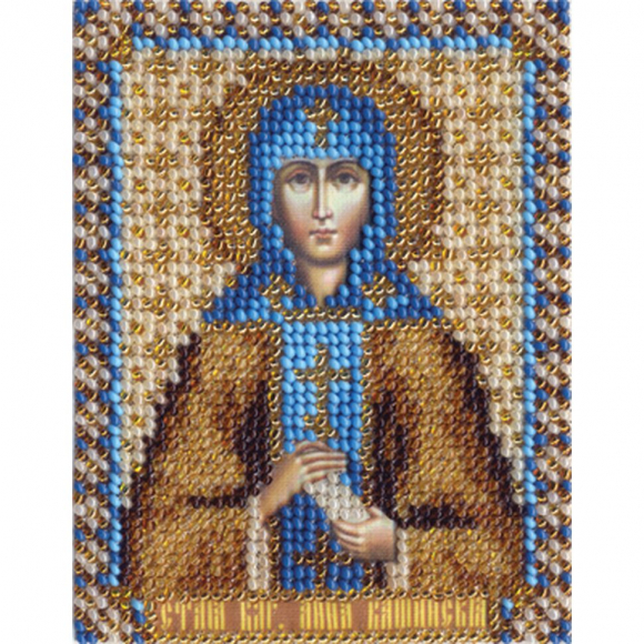 Набор для вышивания PANNA арт. CM-1209 Икона св. Анны Кашинской 8,5х10,5 см Набор для вышивания PANNA арт. CM-1209 Икона св. Анны Кашинской 8,5х10,5 см