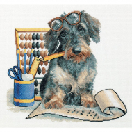 Набор для вышивания PANNA арт. D-0296 Бухгалтер 32х29 см