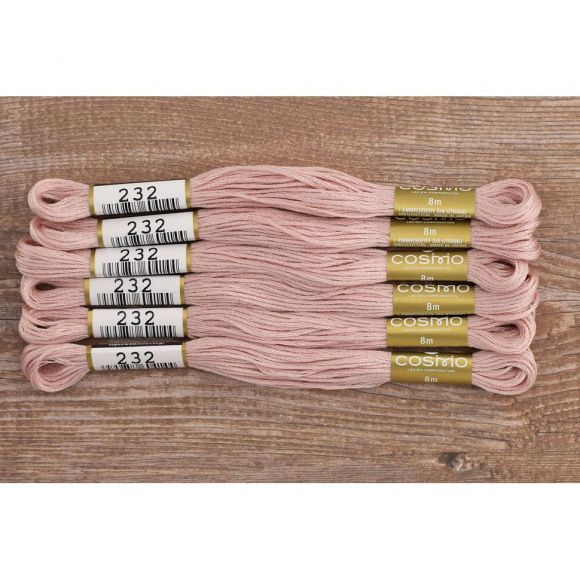 164337_Мулине COSMO однотонный цвет 232