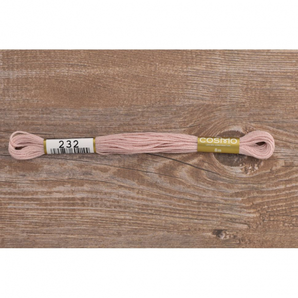 164337_Мулине COSMO однотонный цвет 232