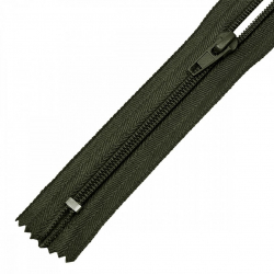 Молния MaxZipper пласт. спираль №5-N 16см н/р цв.F328 хаки уп.50шт