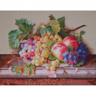 Набор для вышивания МАРЬЯ ИСКУСНИЦА арт.04.009.05 Натюрморт с персиками 30х23 см