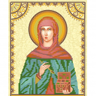 Схема для вышивки иконы бисером на холсте АБРИС АРТ арт. ACK-076 Святая Зинаида 17х23 см Схема для вышивки иконы бисером на холсте АБРИС АРТ арт. ACK-076 Святая Зинаида 17х23 см