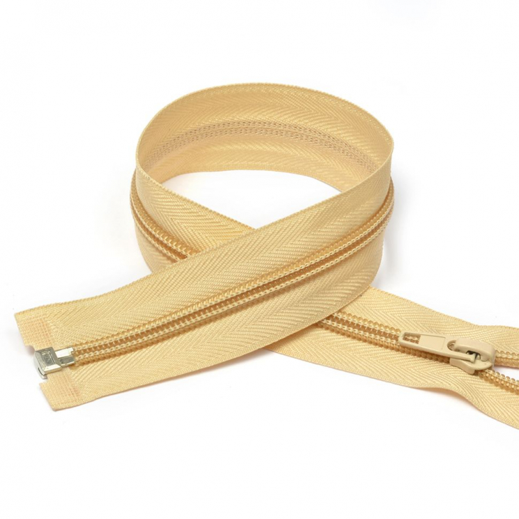 Молния MaxZipper пласт. спираль №5-N 60см цв.F291 бежевый уп.50шт