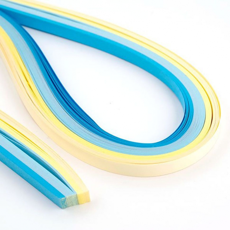 Набор бумаги арт. PK-6 для квиллинга 100 шт АССОРТИ, 6 мм