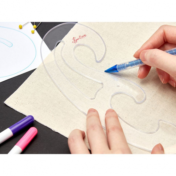 Линейка для пэчворка "Франзуская линия" - мини