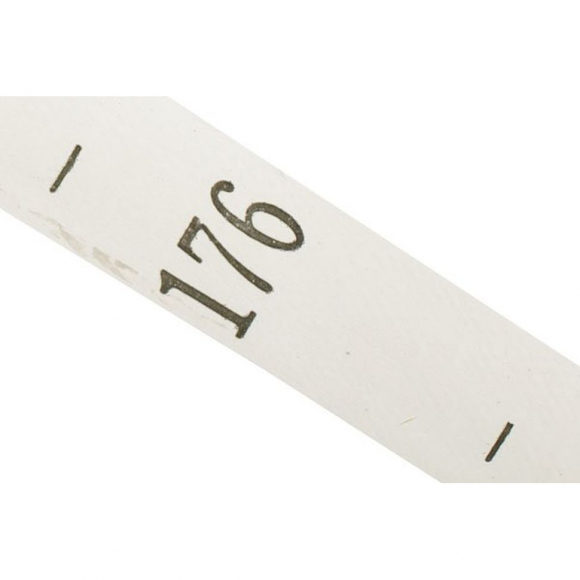 Размерники полиэстер 176 белый 10х25 мм ТВ в рул. 800 шт (20м)