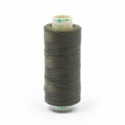 Нитки Dor Tak бытовые 40/2 полиэстер 366м цв.186 т.бежевый