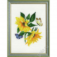 16965_Набор для вышивания "Подсолнухи"