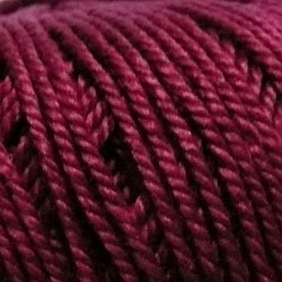 Пряжа для вязания ПЕХ Успешная (100% хлопок мерсеризованный) 10х50г/220м цв.007 бордо