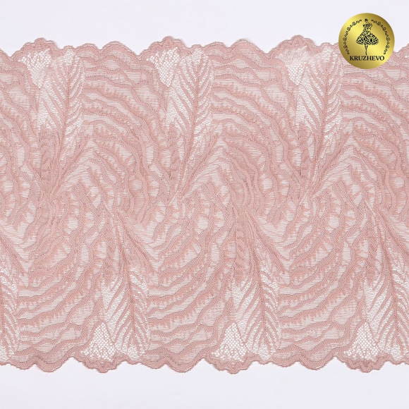 Кружево-стрейч KRUZHEVO арт.TBY.30286 шир.225мм(под заказ)