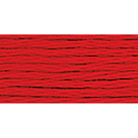 Нитки для вышивания Gamma мулине (0001-0206) 100% хлопок 24 x 8 м цв.0119 ярк.красный