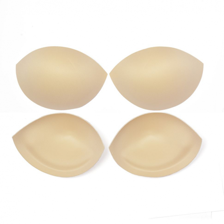 Чашечки корсетные BC-53 с эффектом push-up р.85 цв. бежевый уп.10 пар