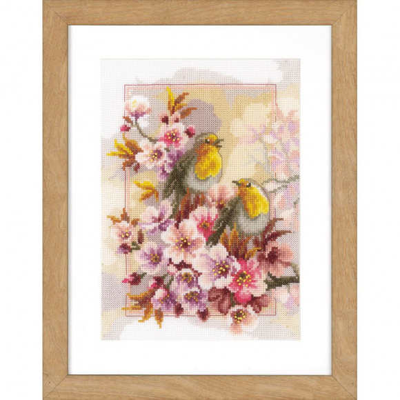 Набор для вышивания VERVACO арт.PN-0149741 Чириканье 21х28 см Набор для вышивания VERVACO арт.PN-0149741 Чириканье 21х28 см