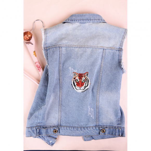 Набор для вышивания PANNA Живая картина арт. JK-2177 Тигр 9х9 см