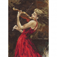 Набор для вышивания РТО арт.M440 Скрипачка 24х33 см