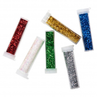 63516_Набор блесток в тубах, 6 цветов