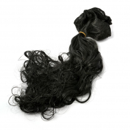 Трессы кудри арт.TBY.36818 цв.P103 черный B-50 см, L-30см уп.2шт