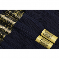 Нитки мулине цв.9252 чернильно-синий 12х10м С-Пб