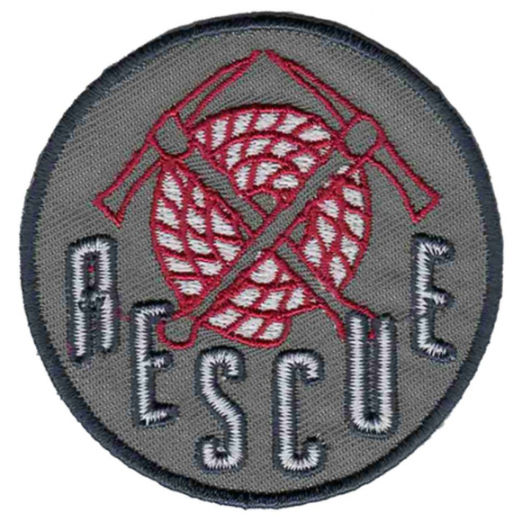 Термоаппликация HKM "Rescue Button khaki gr?n"