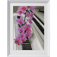 Рисунок на ткани КОНЁК арт. 1368 Цветочный блюз 29х39 см