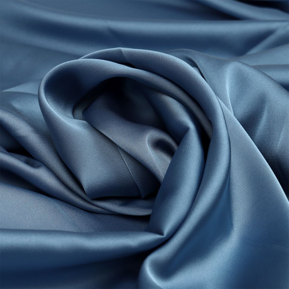 Ткань шелк Армани 90г/м? 97% ПЭ 3% Спандекс шир.150см арт.TBYArm-139 цв.139 датский голубой уп.5м Ткань шелк Армани 90г/м? 97% ПЭ 3% Спандекс шир.150см арт.TBYArm-139 цв.139 датский голубой уп.5м