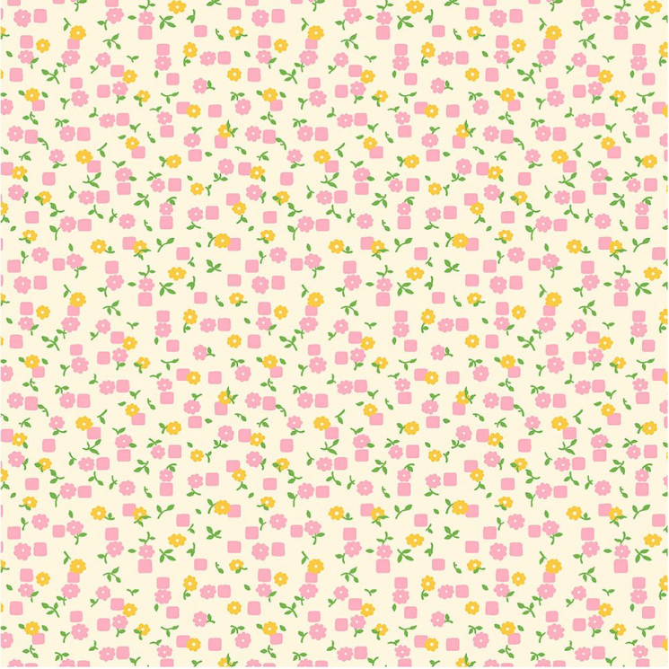 Ткань для пэчворка PEPPY Vintage 30'S Florals 4714 145 г/м? 100% хлопок цв.26645 PIN1 уп.50х55 см