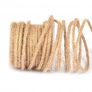 Шнур декоративный Мешковина арт.TBY.MSH38 уп.5м