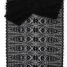 Кружево-стрейч KRUZHEVO арт.TBY.1909 шир.220мм цв.02 черный уп.18м