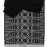 Кружево-стрейч KRUZHEVO арт.TBY.1909 шир.220мм цв.02 черный уп.18м