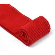 Подвяз 8х70 см 100% ПАН арт.ПРЦ-32/2 рапорт 2х2 плетение ластик цв. 541/0 вишня 5шт